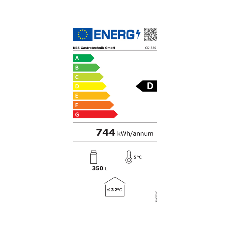 Getränkekühlschrank / Glastürkühlschrank 350l LED - Gastro Expert 24 -  Online Shop